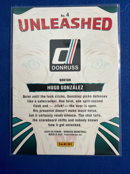 2025-26 Donruss Amari Williams Optic Rated Rookie #33 Boston Celtics