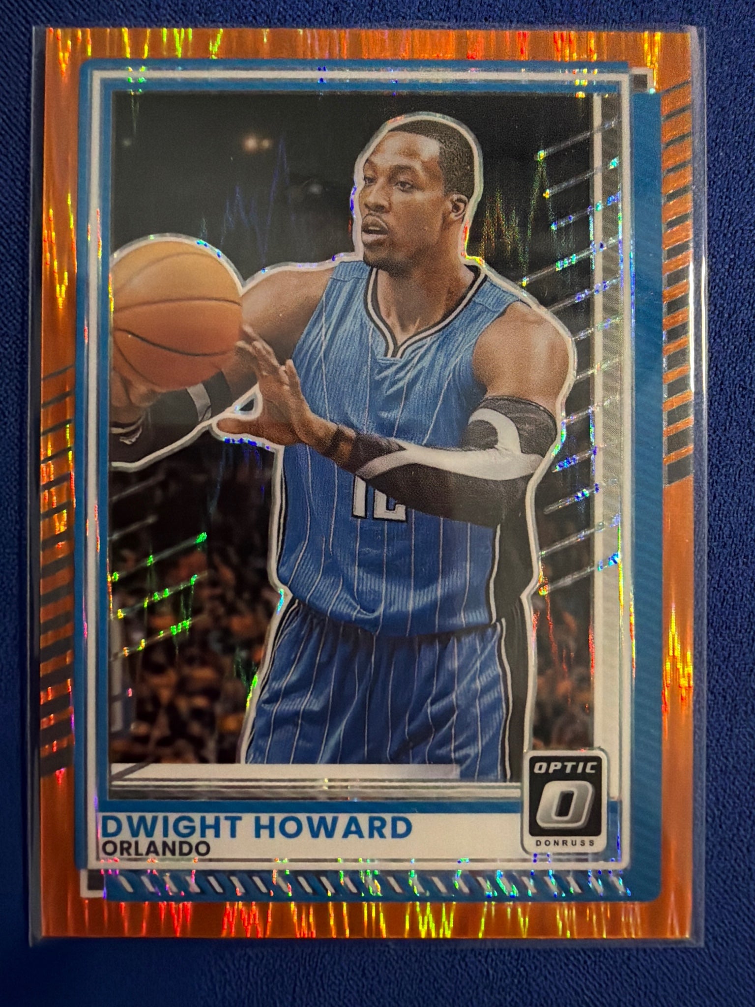 2025-26 Donruss Dwight Howard Optic Orange Shock #/199 #120 Orlando Magic