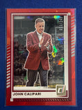 2025-26 Donruss John Calipari Red Cubic #/249 #133 Arkansas Razorbacks