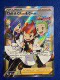 Pokemon Chili & Cilan & Cress #258/264 Full Art Fusion Strike Trainer TCG NM