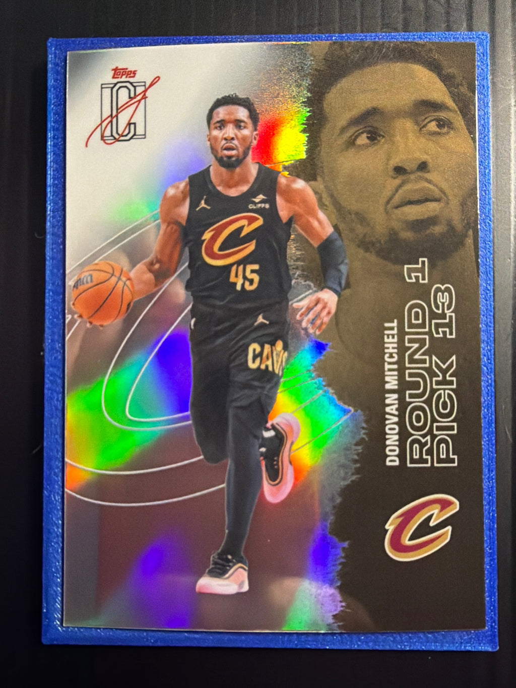 2025-26 Topps Signature Class Donovan Mitchell #73 Chrome Refractor Cavaliers