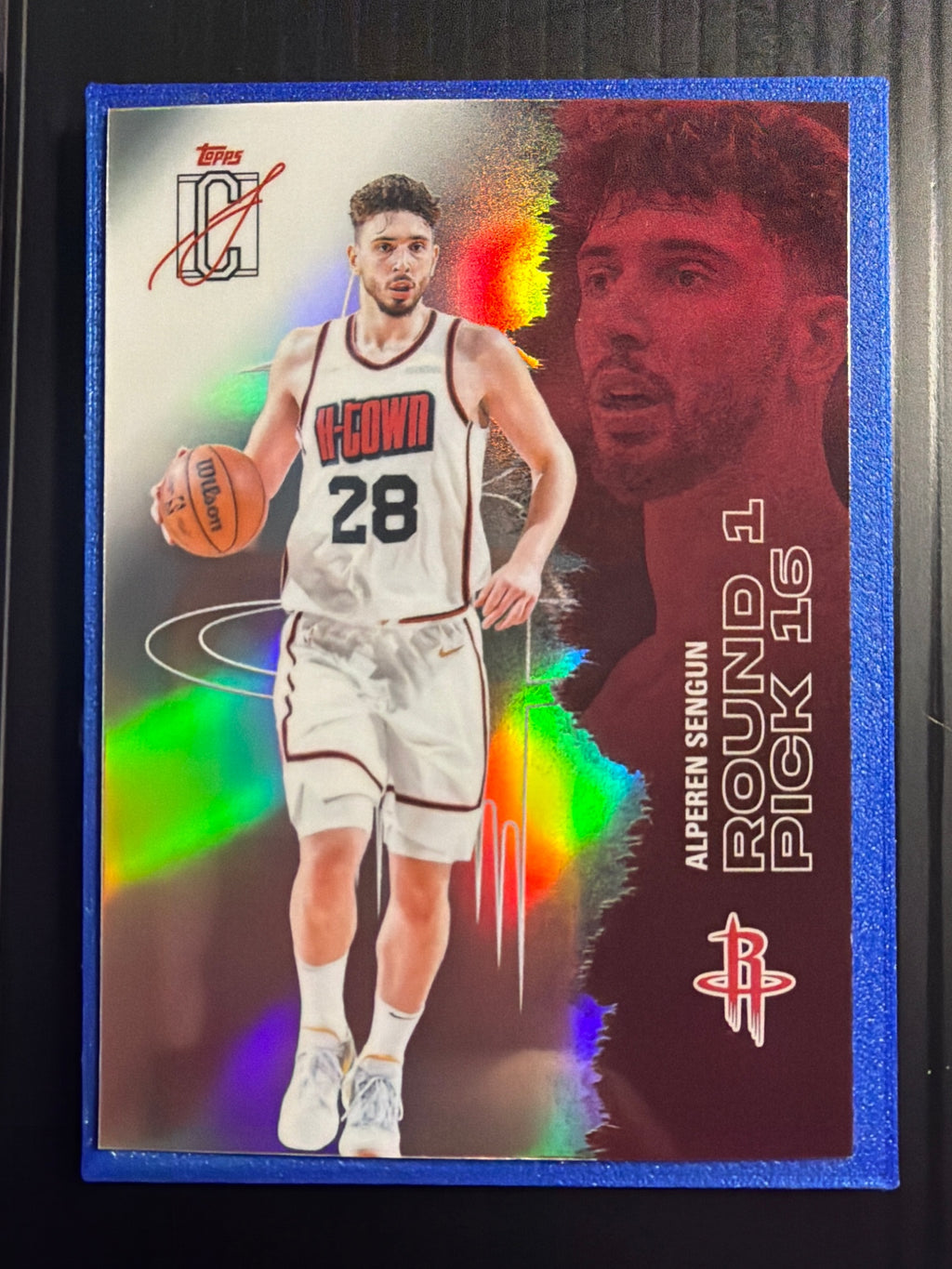 2025-26 Topps Signature Class Alperen Sengun #93 Chrome Refractor Rockets