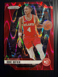 2024-25 Panini Prizm #166 Kobe Bufkin Prizms Red Seismic #/299