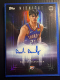 2025-26 Topps Midnight Brooks Barnhizer #DMR-BB Dark Marks Rookie Auto RC