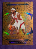24-25 Obsidian Immanuel Quickley Electric Etch Bronze Flood /99 #91 Raptors