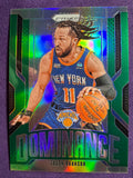 2024-25 Panini Prizm Jalen Brunson Dominance Green Prizm #17 Knicks Parallel
