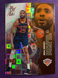 2025-26 Topps Signature Class Mikal Bridges Chrome Pandora Refractor #84 Knicks
