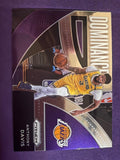 2021-22 Panini Prizm Anthony Davis Dominance Insert #20 LA Lakers