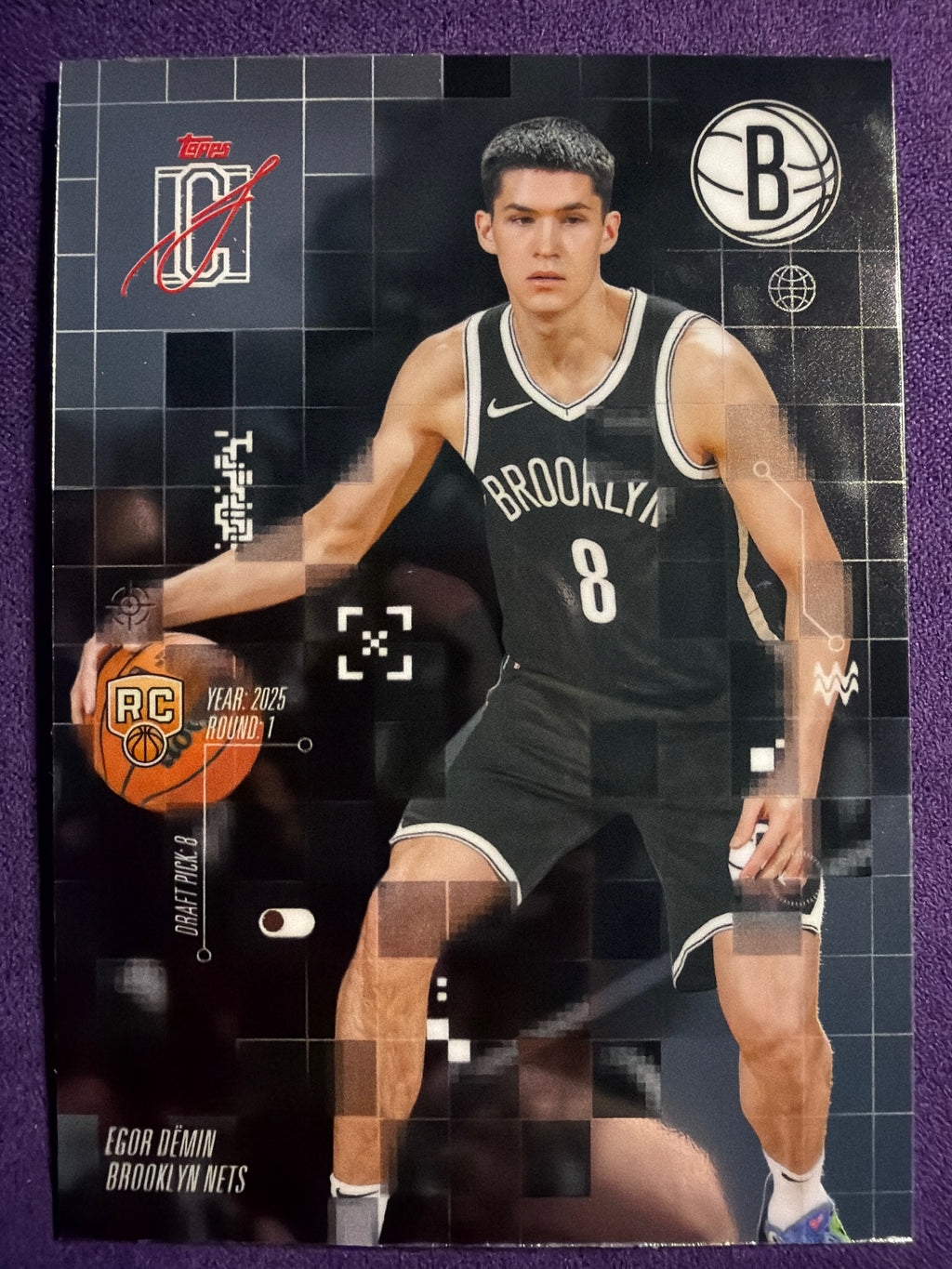 2025-26 Topps Signature Class Kon Knueppel After Image #AF-4 Hornets RC