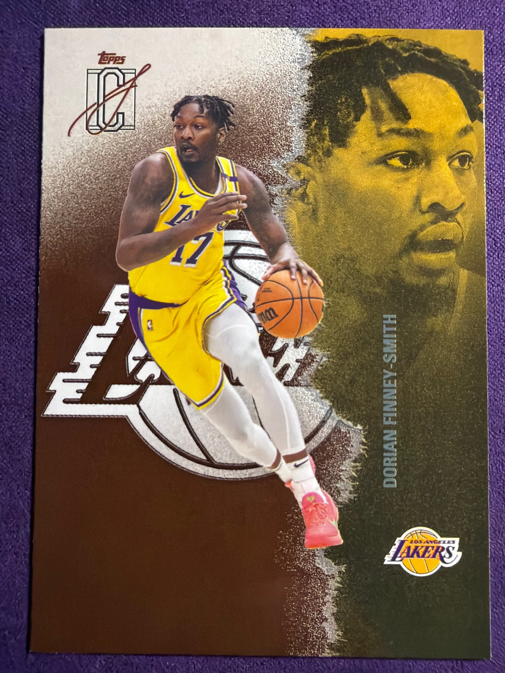 2025-26 Topps Signature Class Dorian Finney-Smith Bronze Parallel #74 Lakers