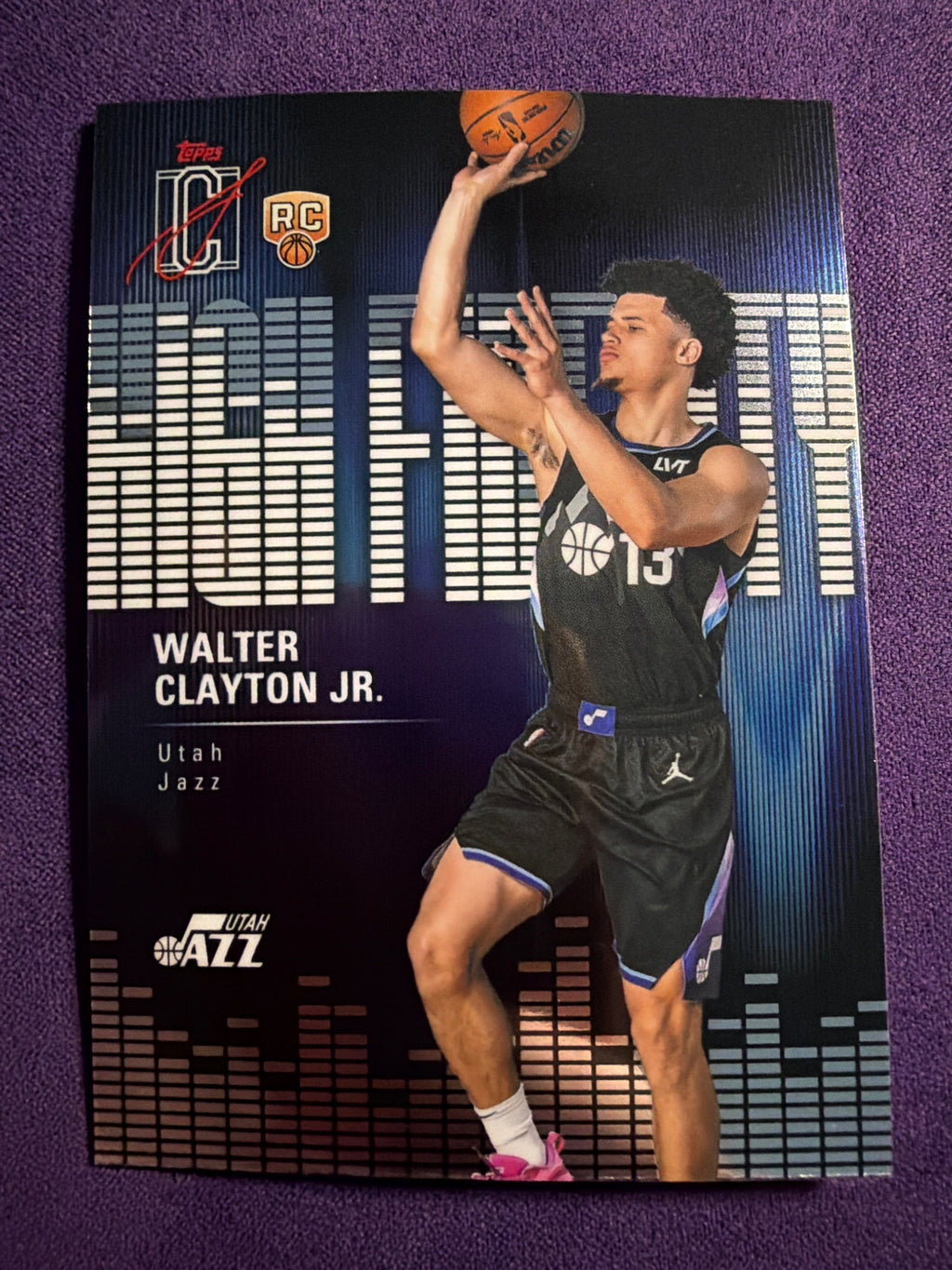 2025-26 Topps Signature Class Jordan Clarkson Bronze Parallel #100 Jazz
