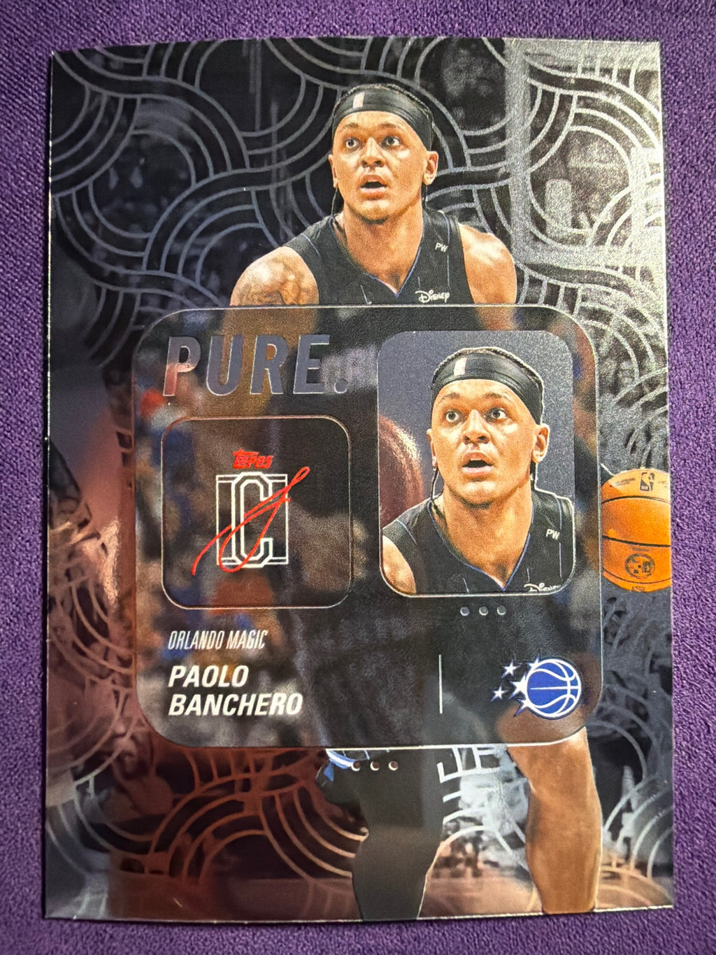 2025-26 Topps Signature Class Paolo Banchero Pure Insert #PU-8