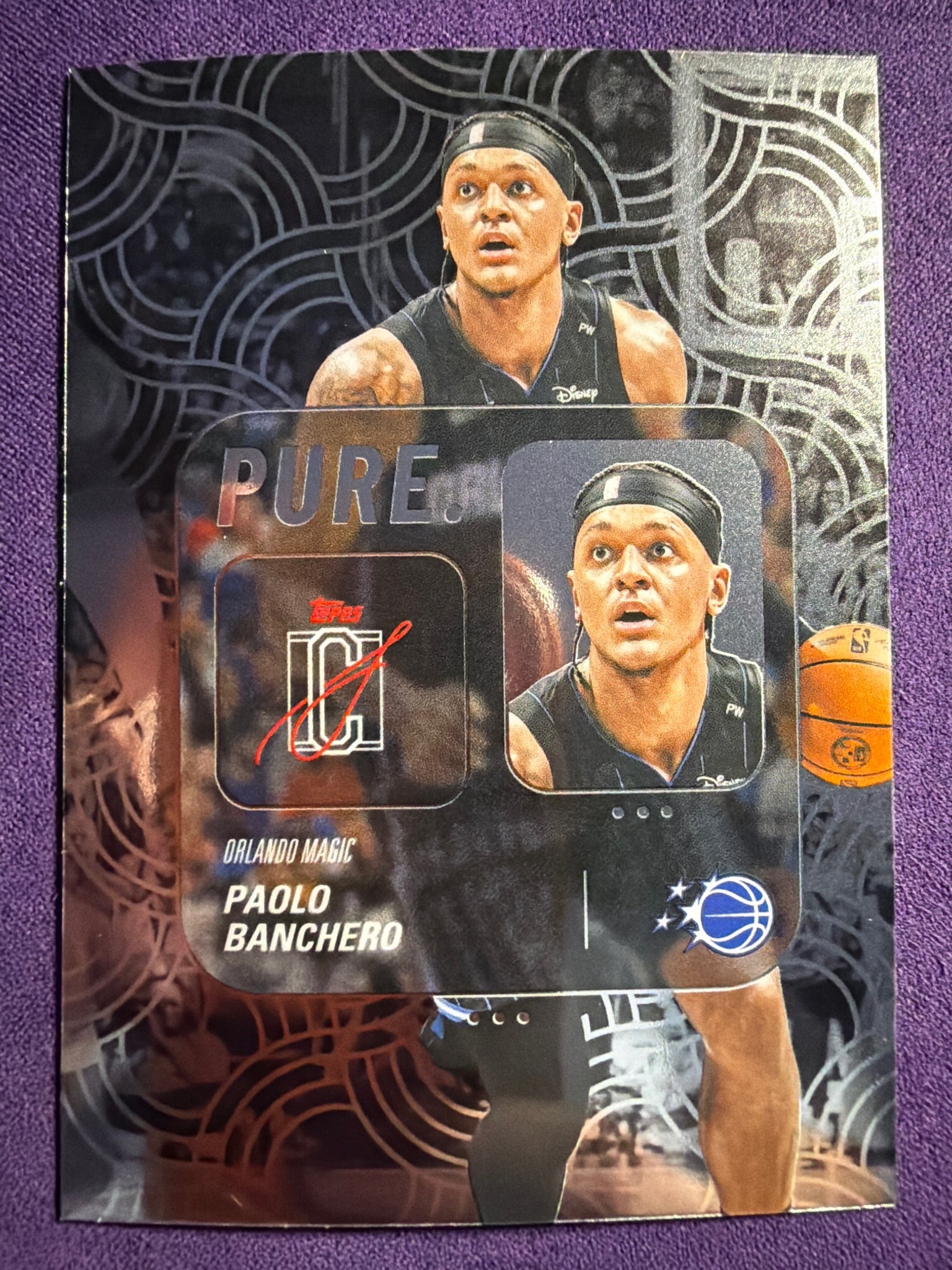 2025-26 Topps Signature Class Paolo Banchero Pure Insert #PU-8