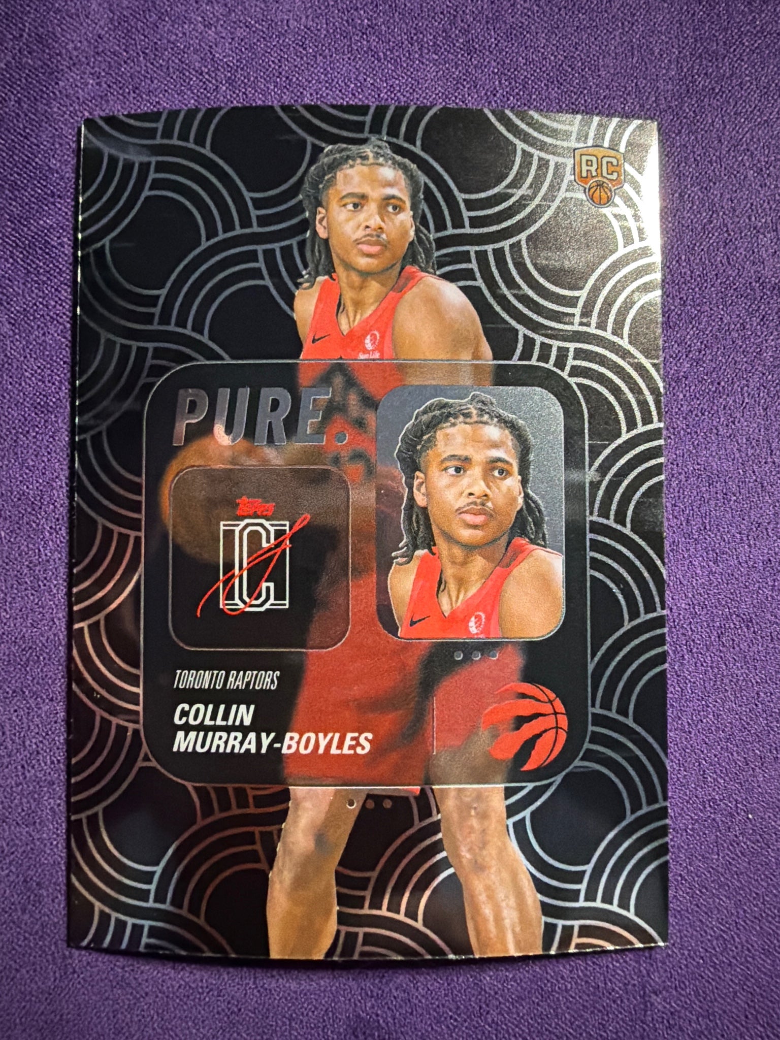 2025-26 Topps Signature Class Collin Murray-Boyles RC Pure Insert #PU-24