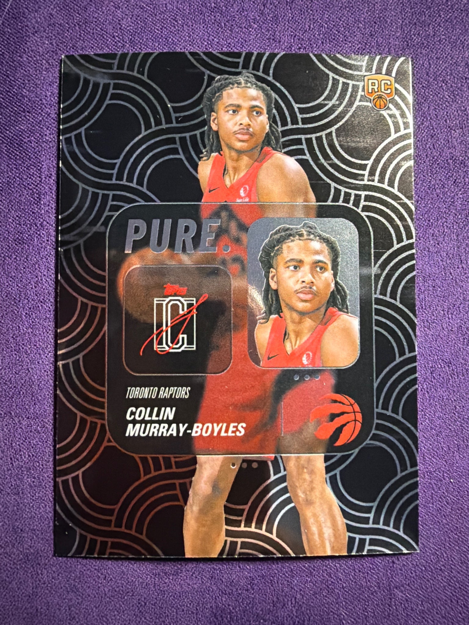 2025-26 Topps Signature Class Collin Murray-Boyles RC Pure Insert #PU-24