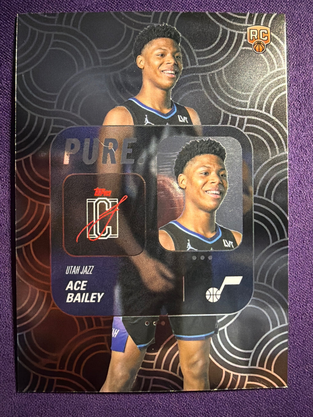 2025-26 Topps Signature Class Ace Bailey Pure Insert #PU-20