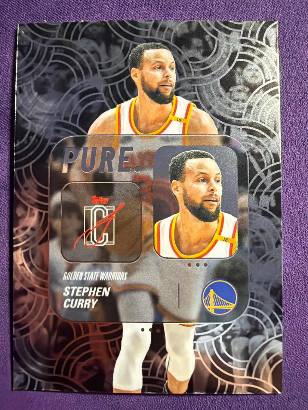 2025-26 Topps Signature Class Stephen Curry Pure Insert #PU-10