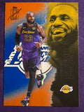 2025-26 Topps Signature Class LeBron James Blue & Orange Parallel #51